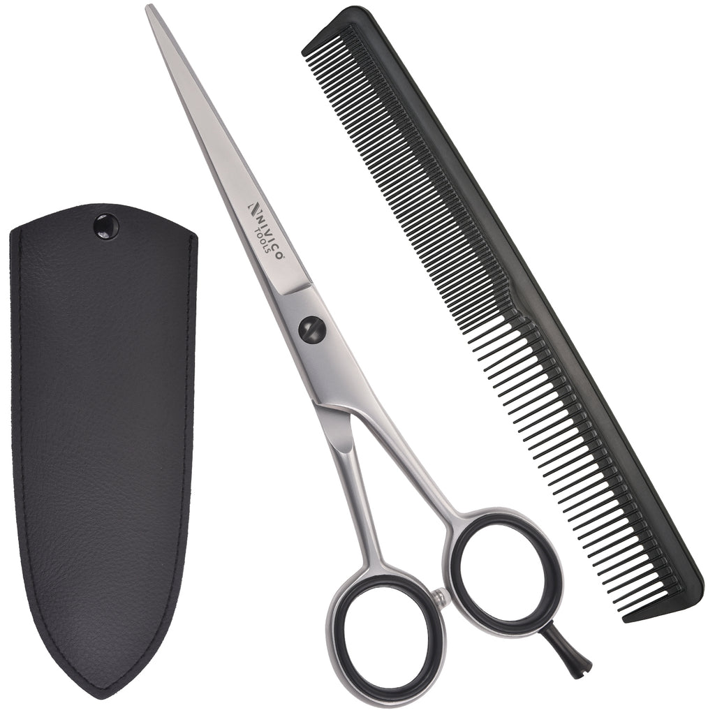 Professional 6.5” Hair Cutting Scissors with Comb