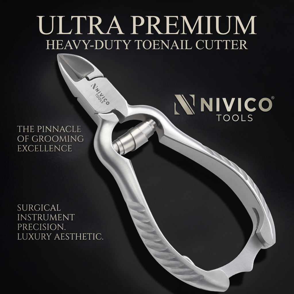 Professional Toenail Cutter – Heavy Duty Podiatry Clippers for Thick & Hard Nails