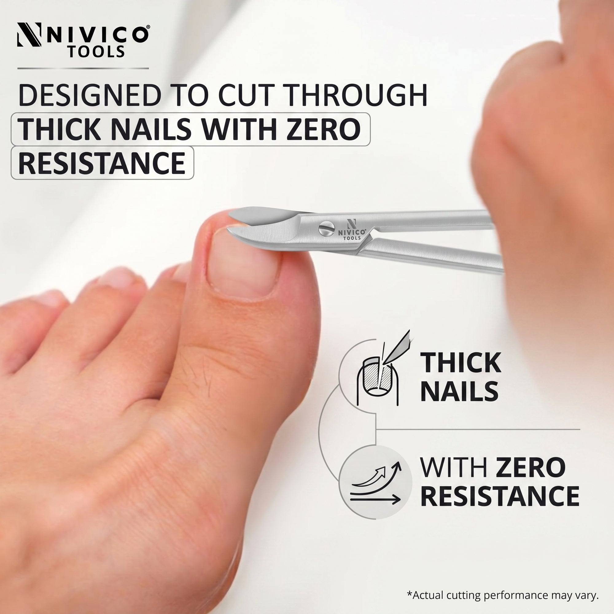 Premium Toenail Scissors – Heavy-Duty Podiatry Shears for Thick & Ingrown Nails