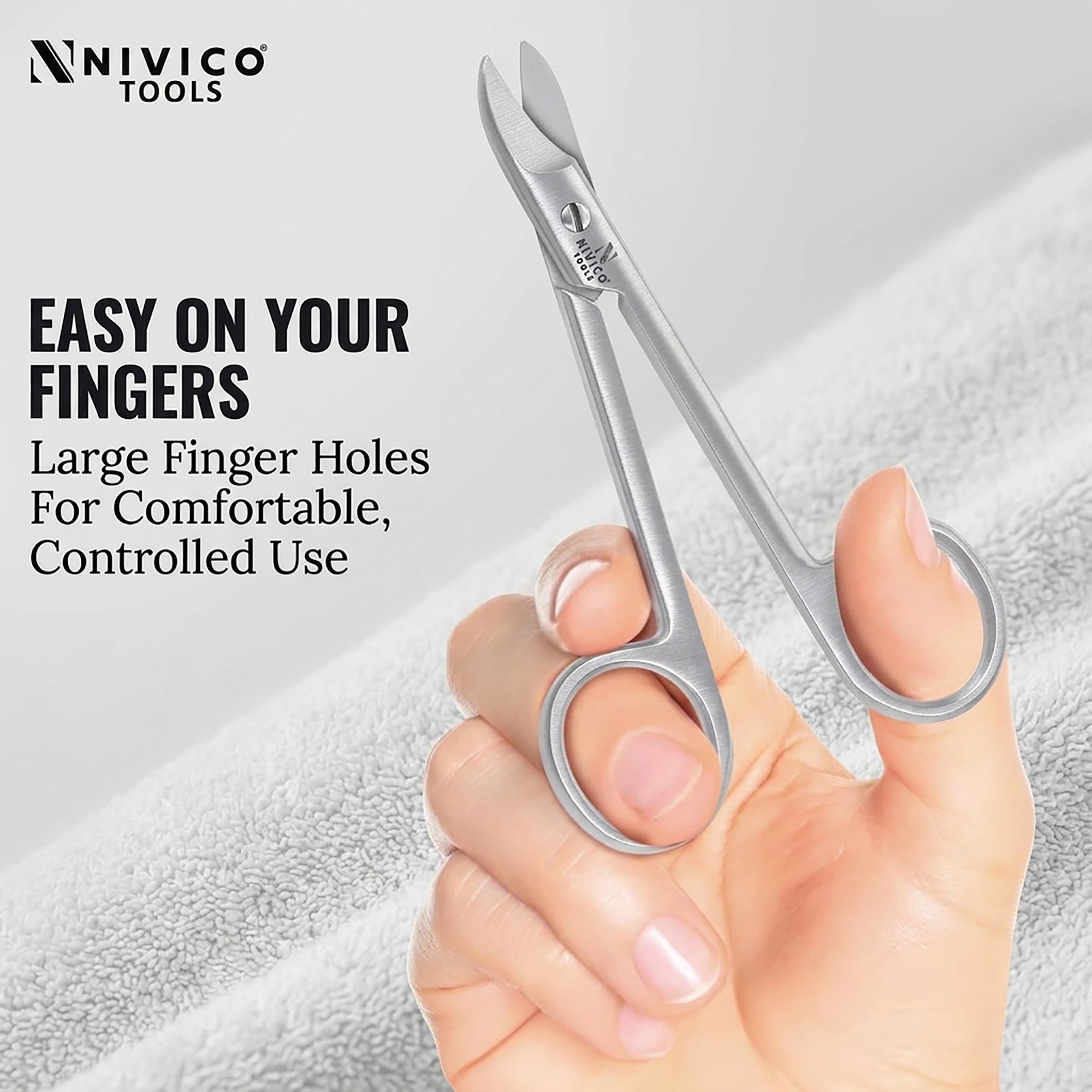 Premium Toenail Scissors – Heavy-Duty Podiatry Shears for Thick & Ingrown Nails