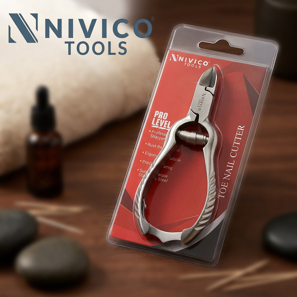 Professional Toenail Cutter – Heavy Duty Podiatry Clippers for Thick & Hard Nails