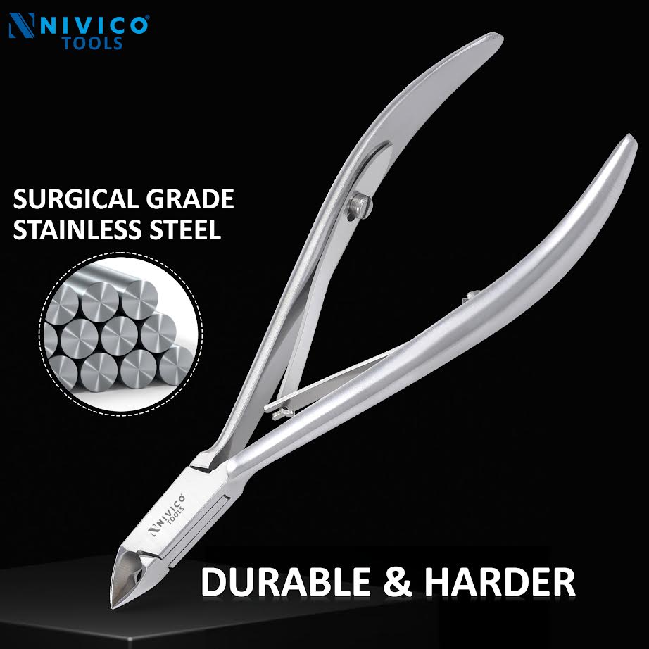 Double Leaf Wire Spring - Stainless Steel Cuticle Trimmer - Cuticle Nippers