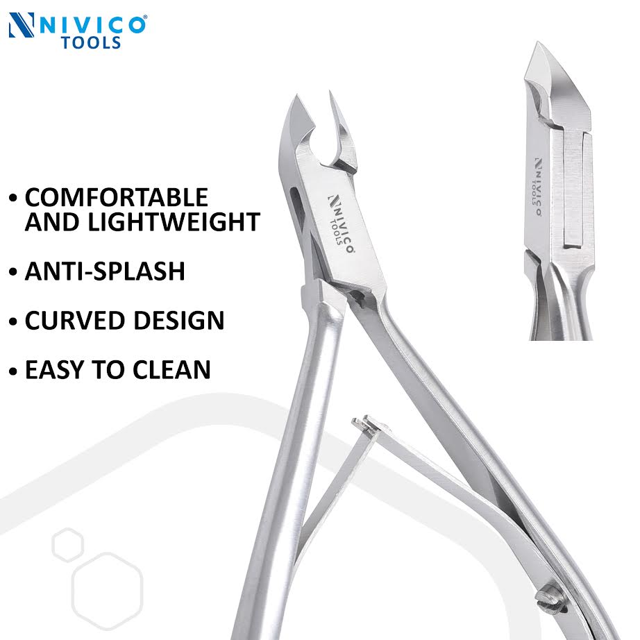 Double Leaf Wire Spring - Stainless Steel Cuticle Trimmer - Cuticle Nippers