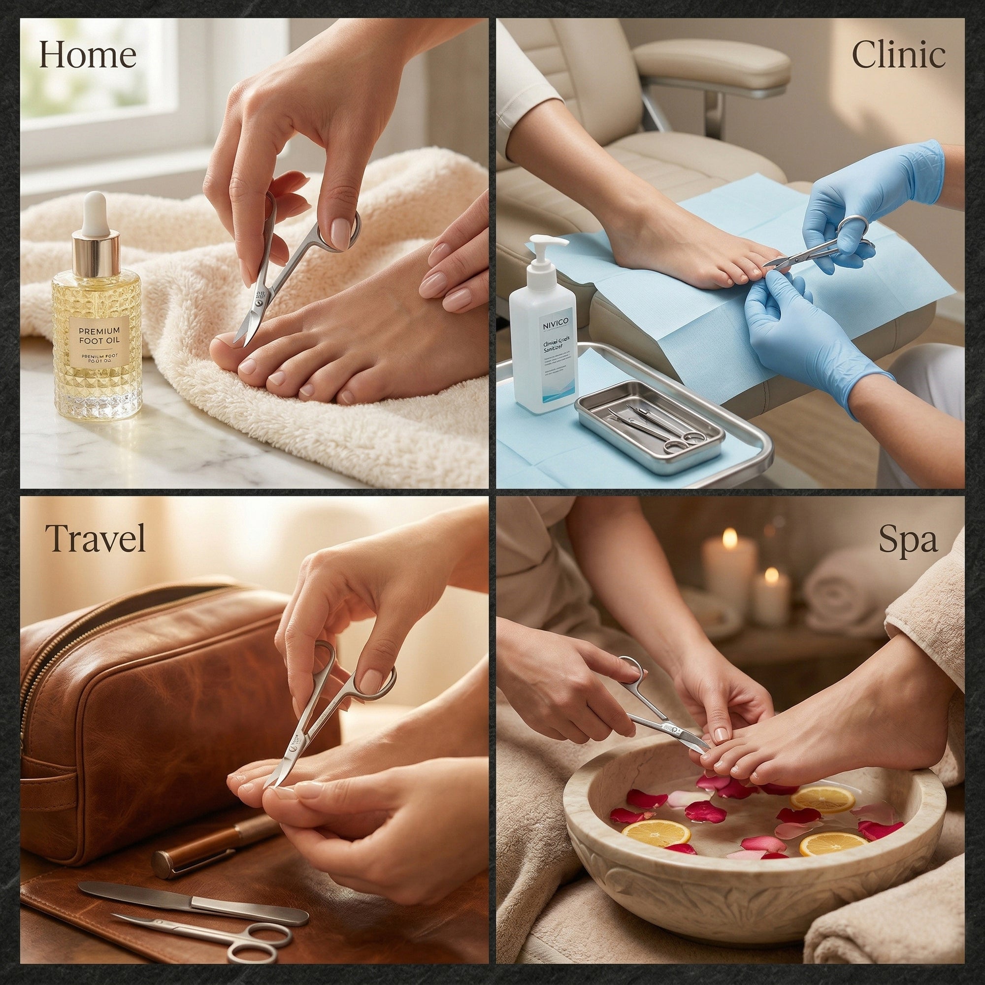 Premium Toenail Scissors – Heavy-Duty Podiatry Shears for Thick & Ingrown Nails