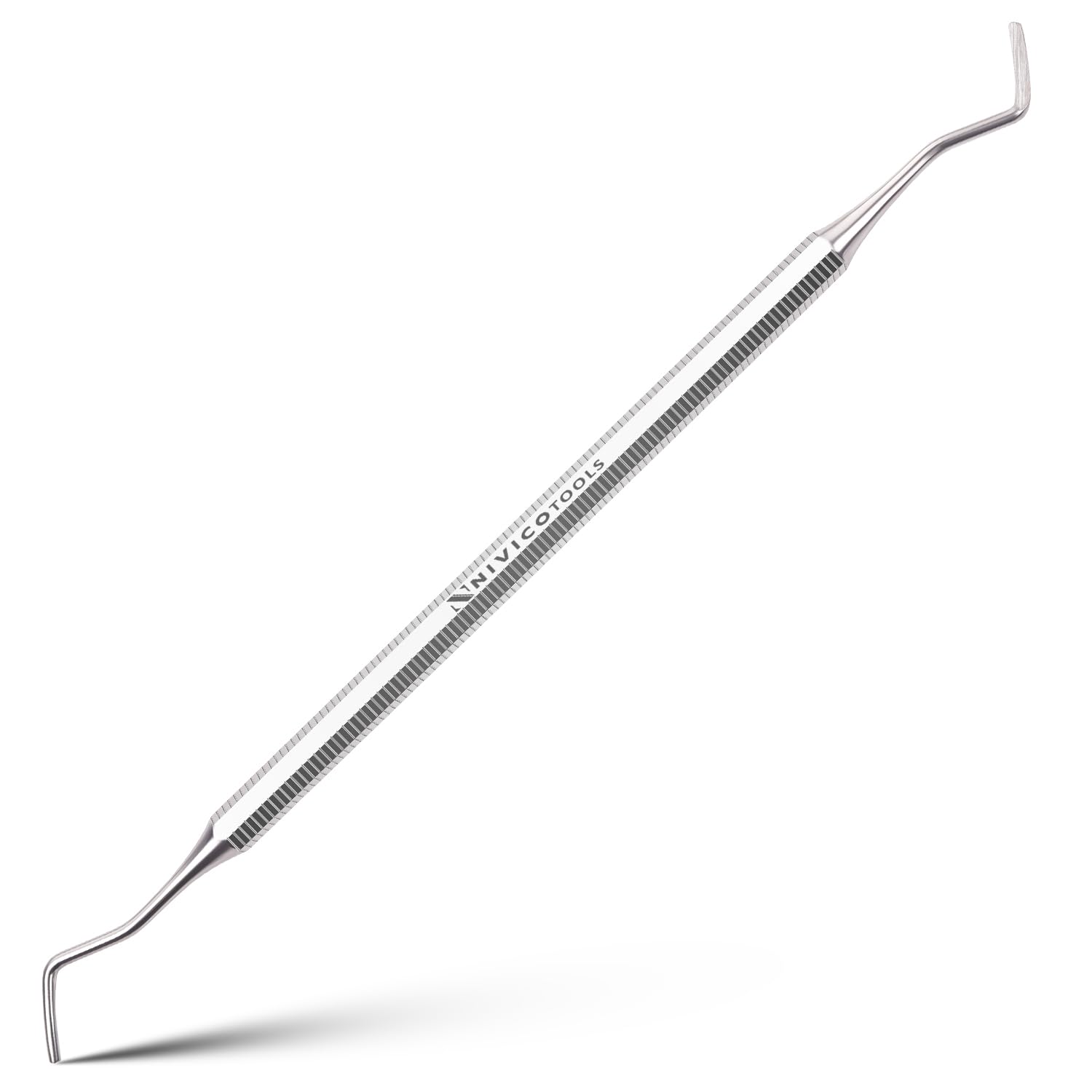 NIVICO Flat Handle Nail Pusher And Cuticle Pusher Tool