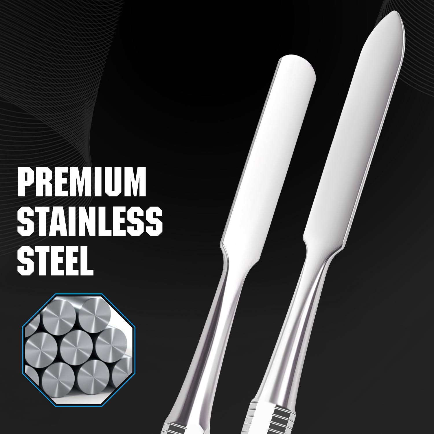 NIVICO Spatula Metal Nail Pusher And Pusher Tool