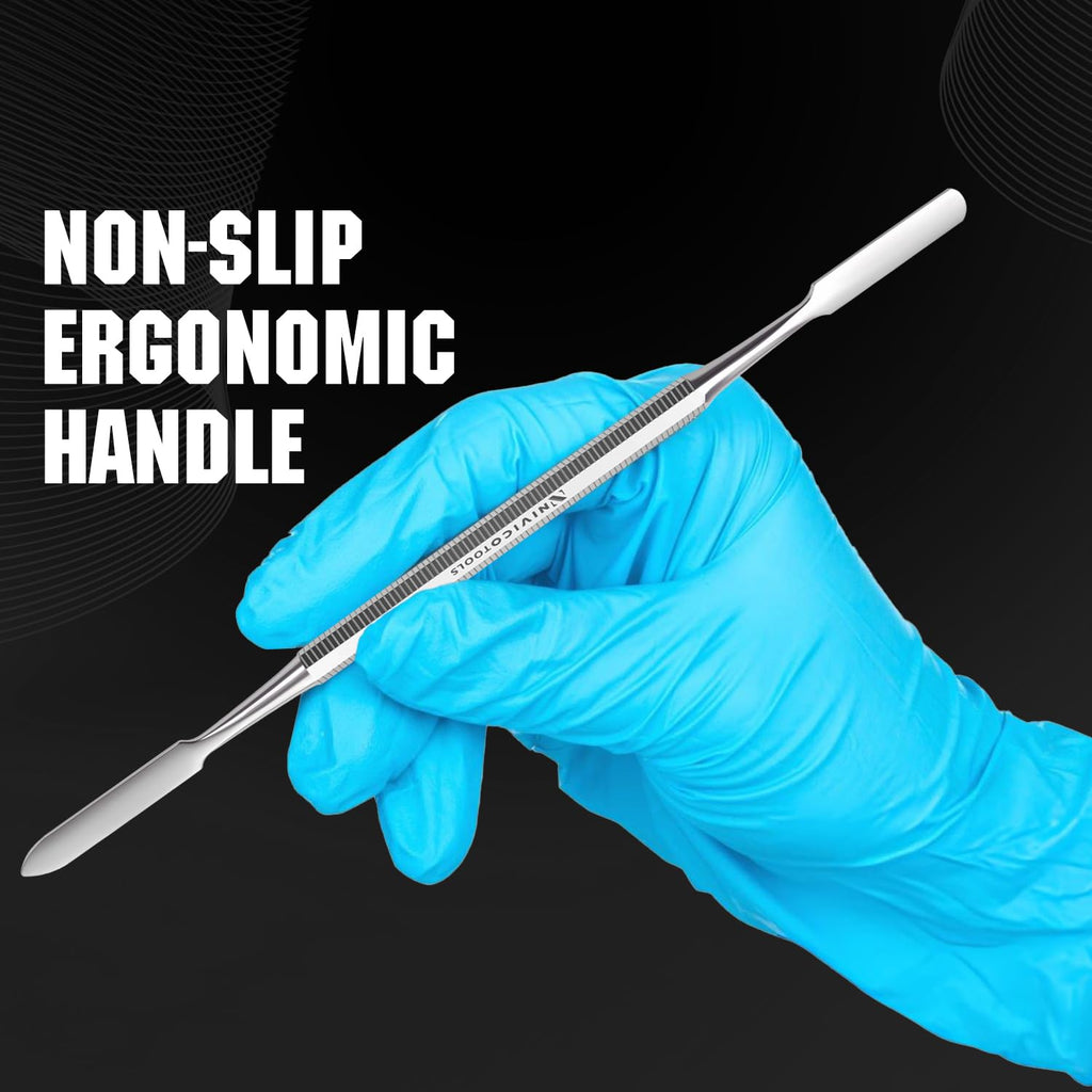 NIVICO Spatula Metal Nail Pusher And Pusher Tool