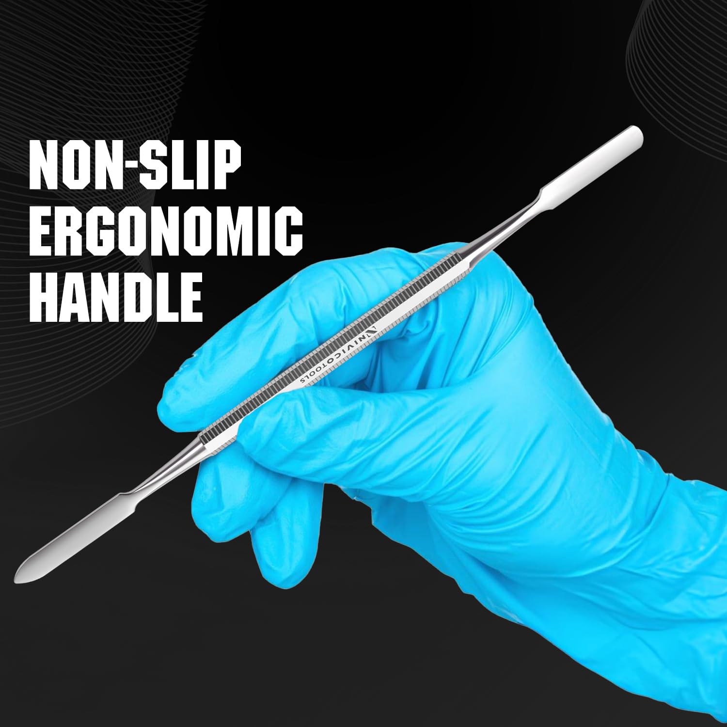 NIVICO Spatula Metal Nail Pusher And Pusher Tool