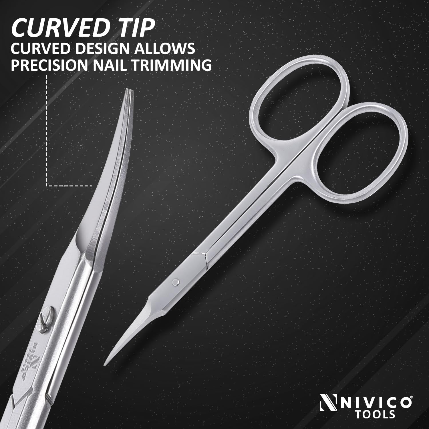 NIVICO Arrow Point 9.5cm Cuticle Scissor