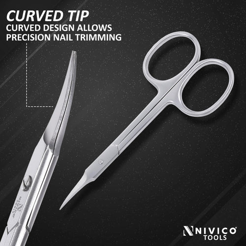 NIVICO Arrow Point 9.5cm Cuticle Scissor