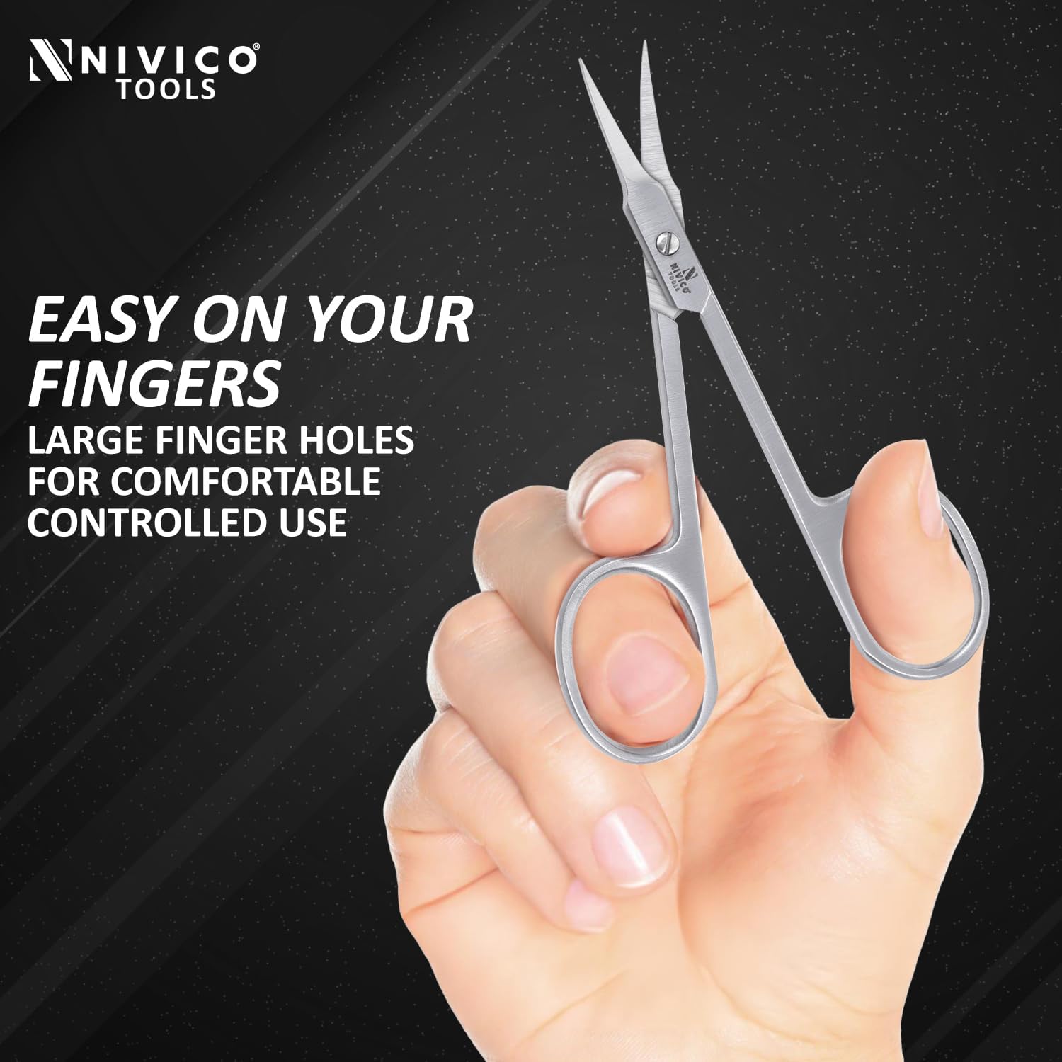 NIVICO Arrow Point 9.5cm Cuticle Scissor
