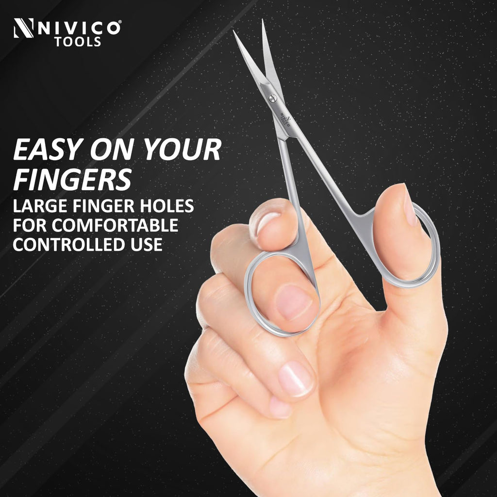 NIVICO Fine point Cuticle Scissor 10cm