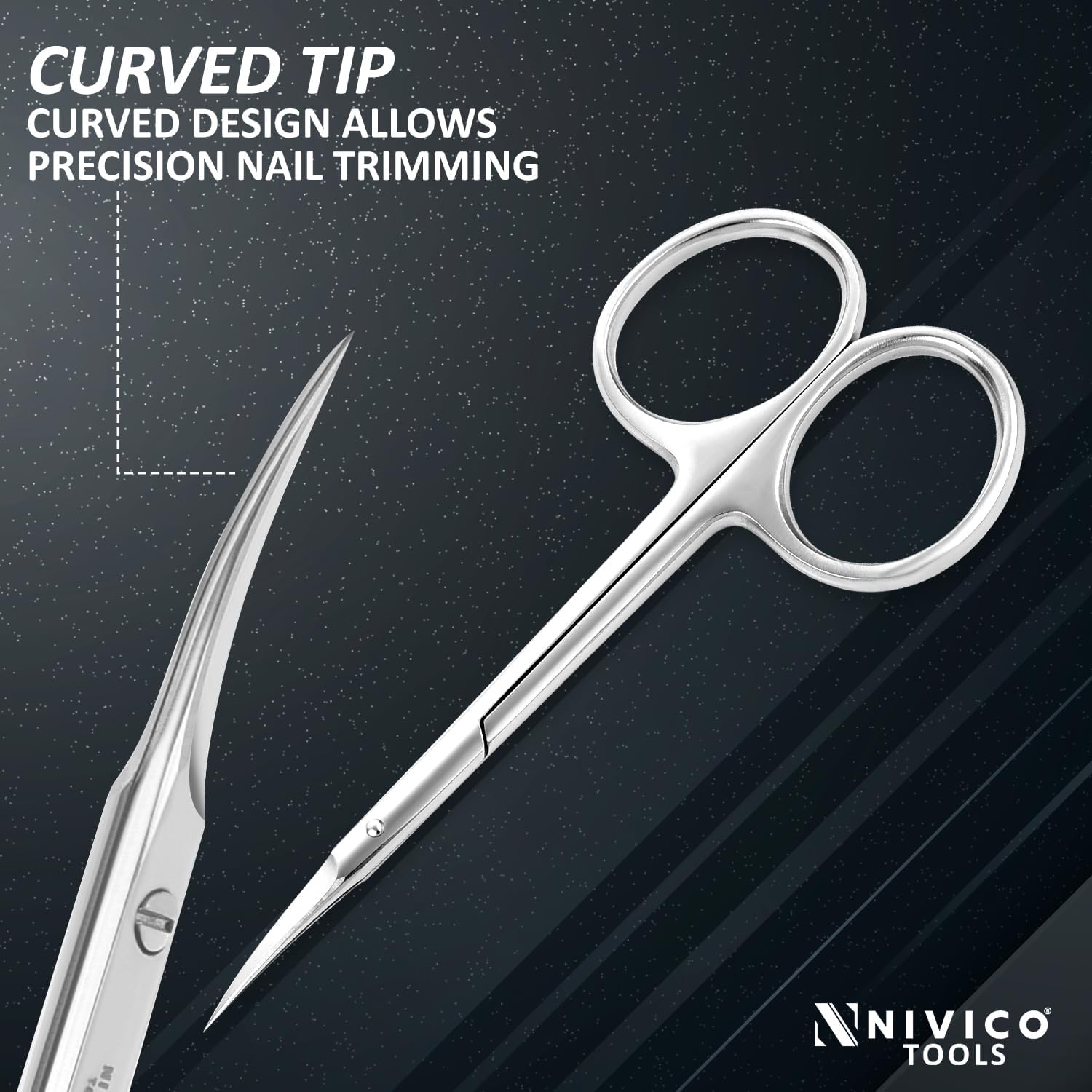 NIVICO Fine point Cuticle Scissor 10cm