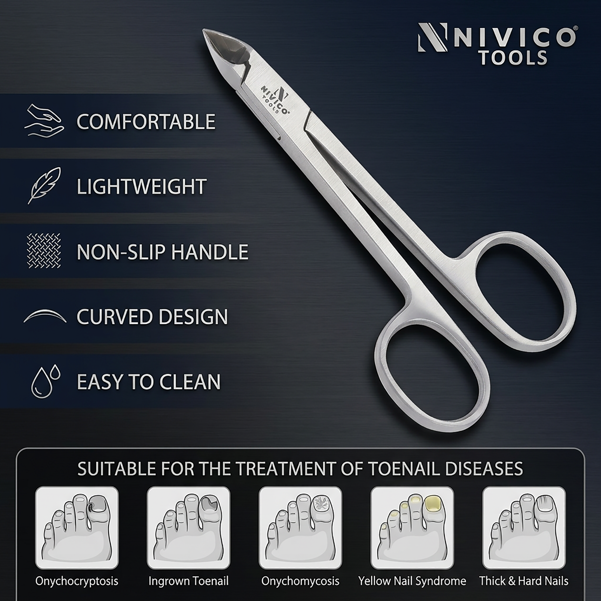Premium Cuticle Nipper with Ring Handle – Cuticle Trimmer - Hangnail Clipper – Scissor-Style