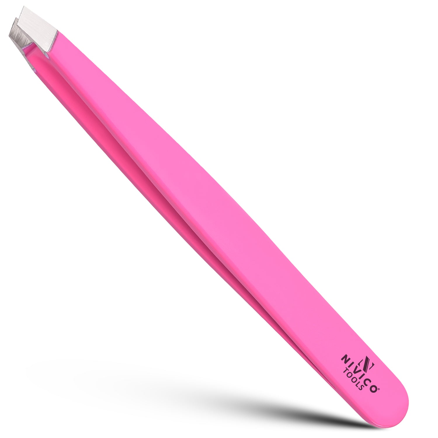 NIVICO Eyebrow Tweezer Hair Removal (Pink)